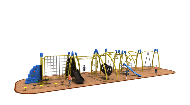 commercial outdoor playground equipment TN-043
