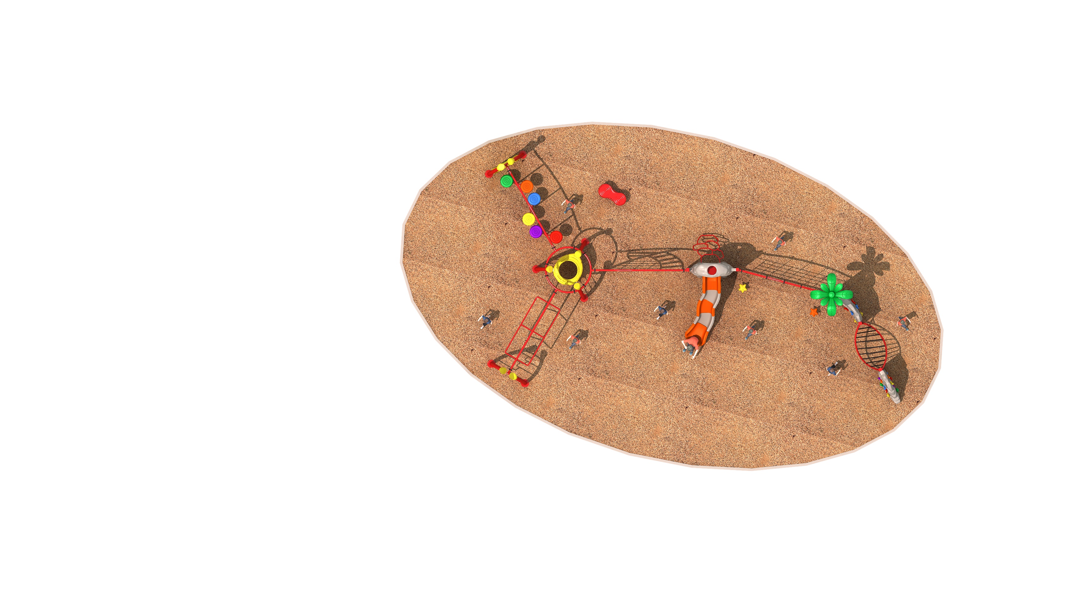 creative playground equipment for toddlers TN-045