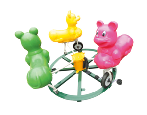 Nursery Play Equipment-merry go round ZY-053