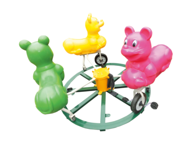 Nursery Play Equipment-merry go round ZY-053