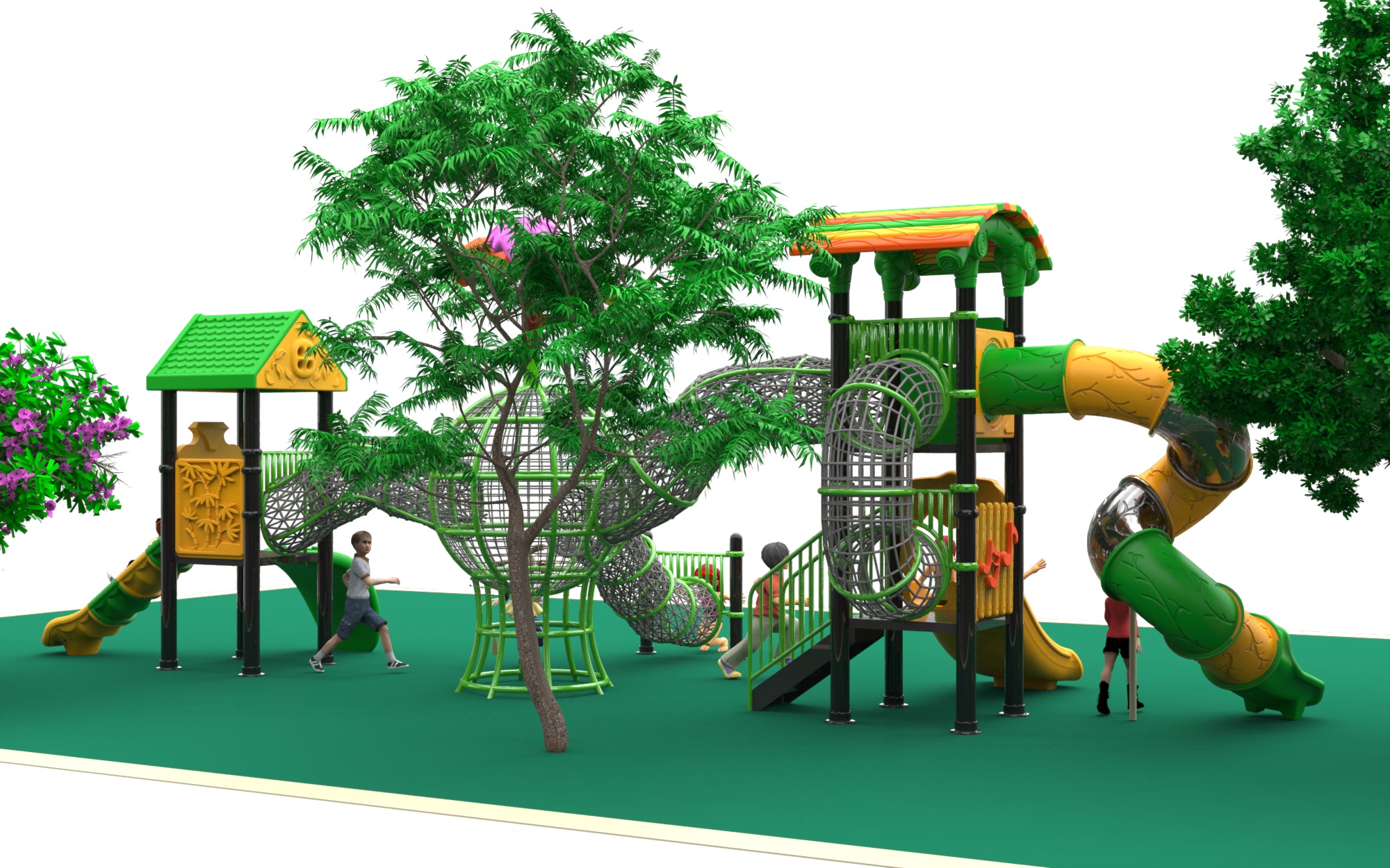 playground equipment for older students TN-096