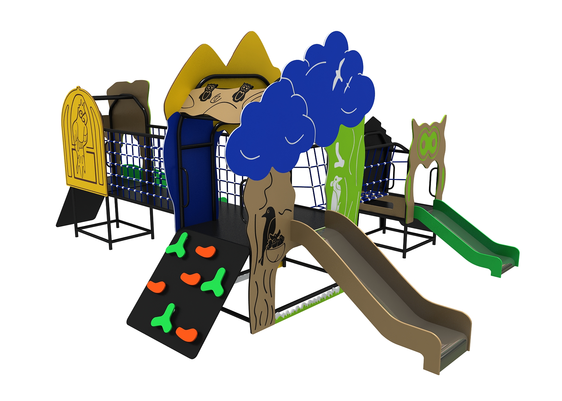 outdoor play equipment toddlers playground HT-PE23006