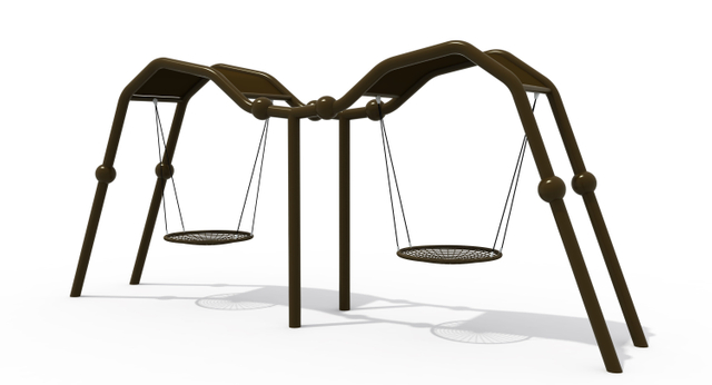 outdoor garden swing set QQ-052