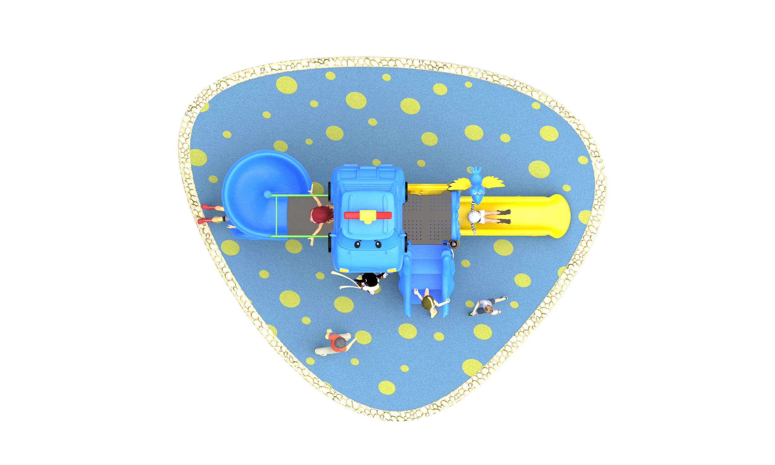 kids garden play equipment HT-89009