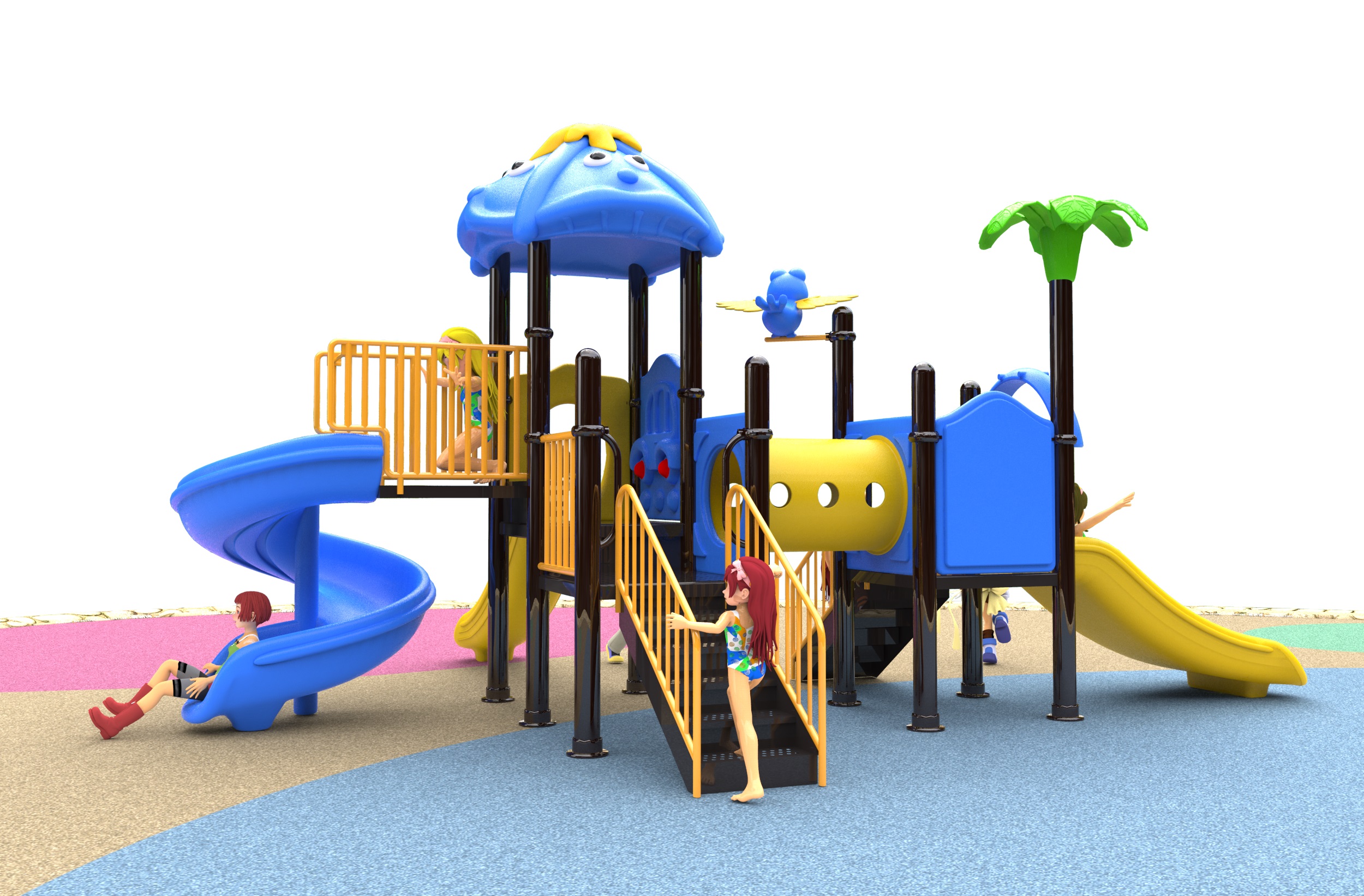 school outdoor playground HT-89017