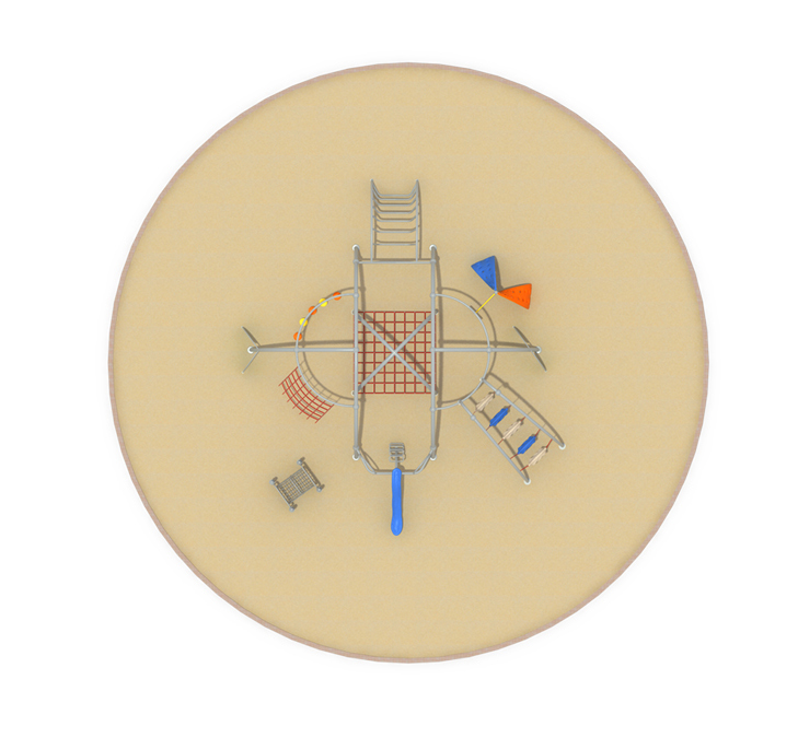 outdoor adventure playground equipment TN-016