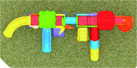kids indoor playground equipment SP-018