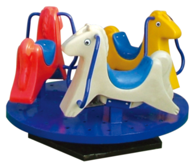 pony horse three seat swivel chair ZY-010
