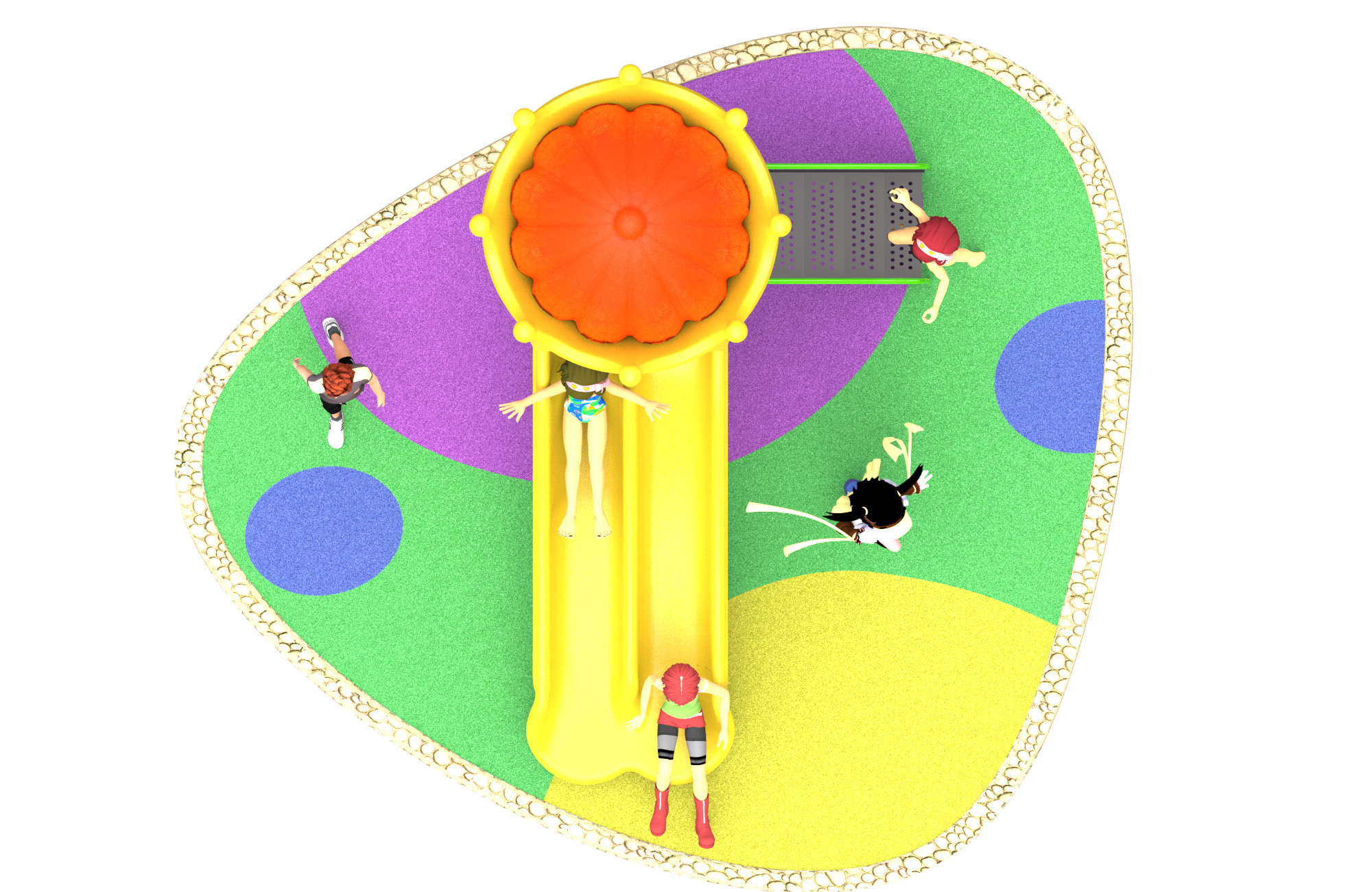 primary school playground set HT-76018