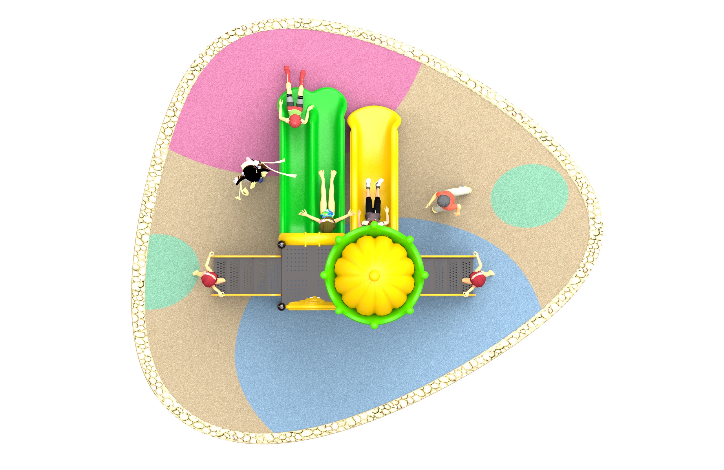 small backyard playground HT-76012