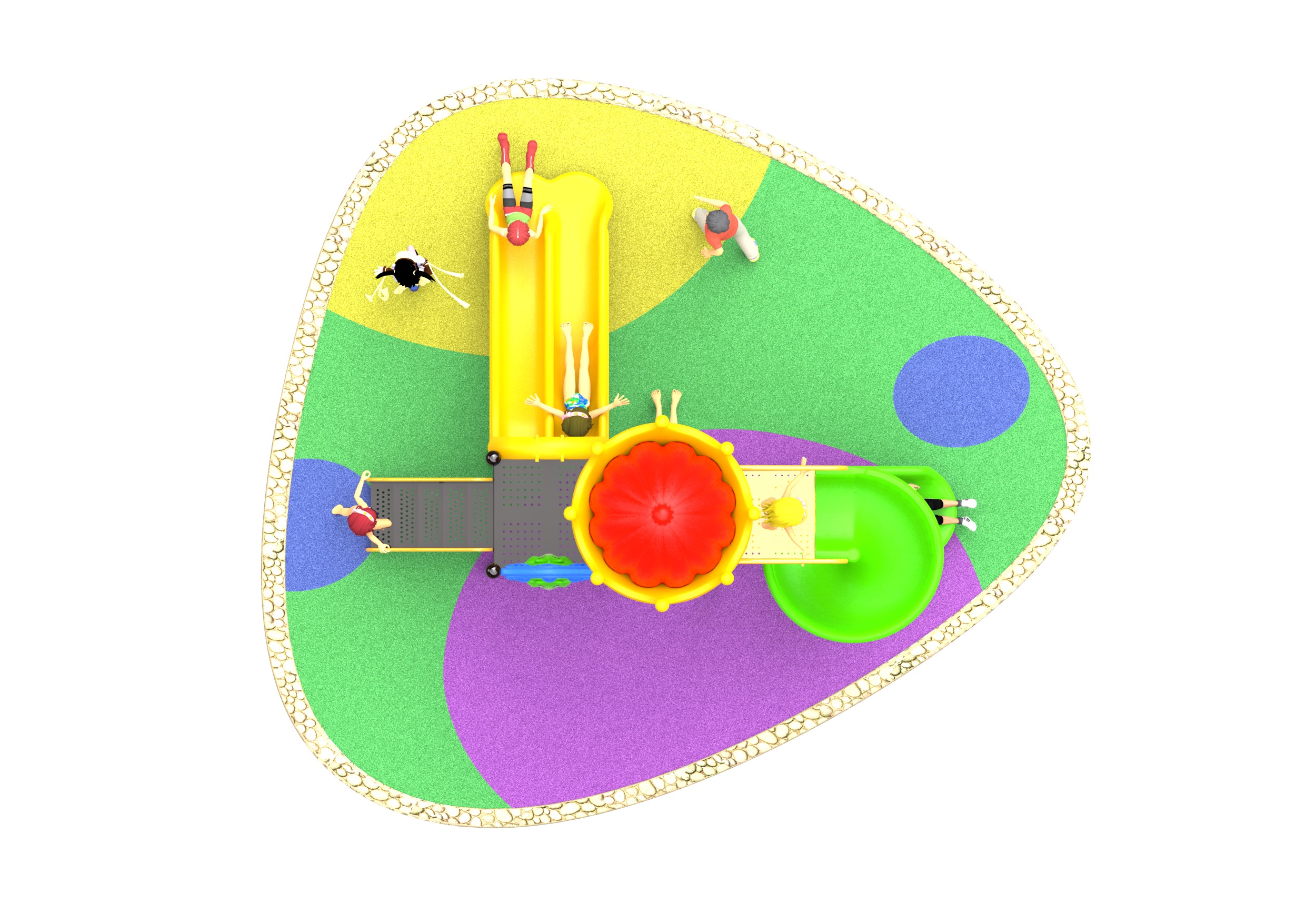 commercial outdoor play equipment HT-76010
