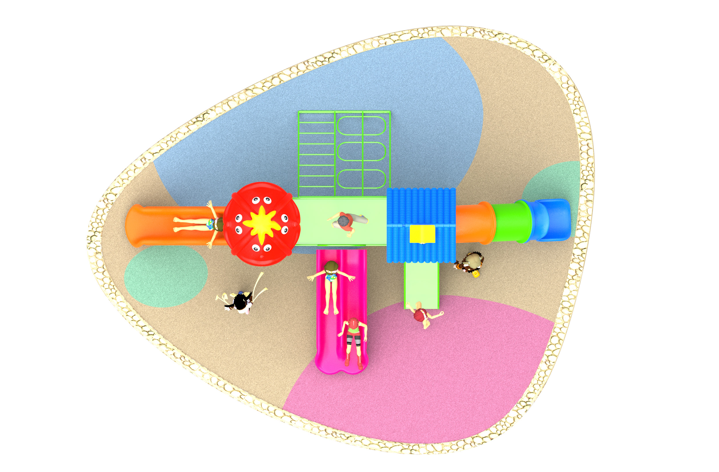 kindergarten outdoor equipment HT-55045