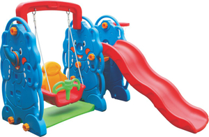 toddler's plastic swing&slide set SLWJ-062