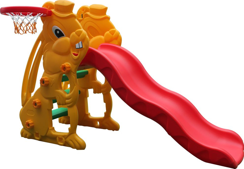 rabbit plastic slide for toddler SLWJ-072