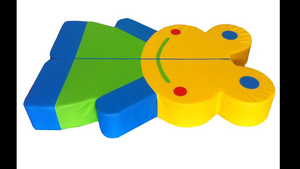 toddler's frog sofa, children's indoor playground equipment, children sofa RB-103