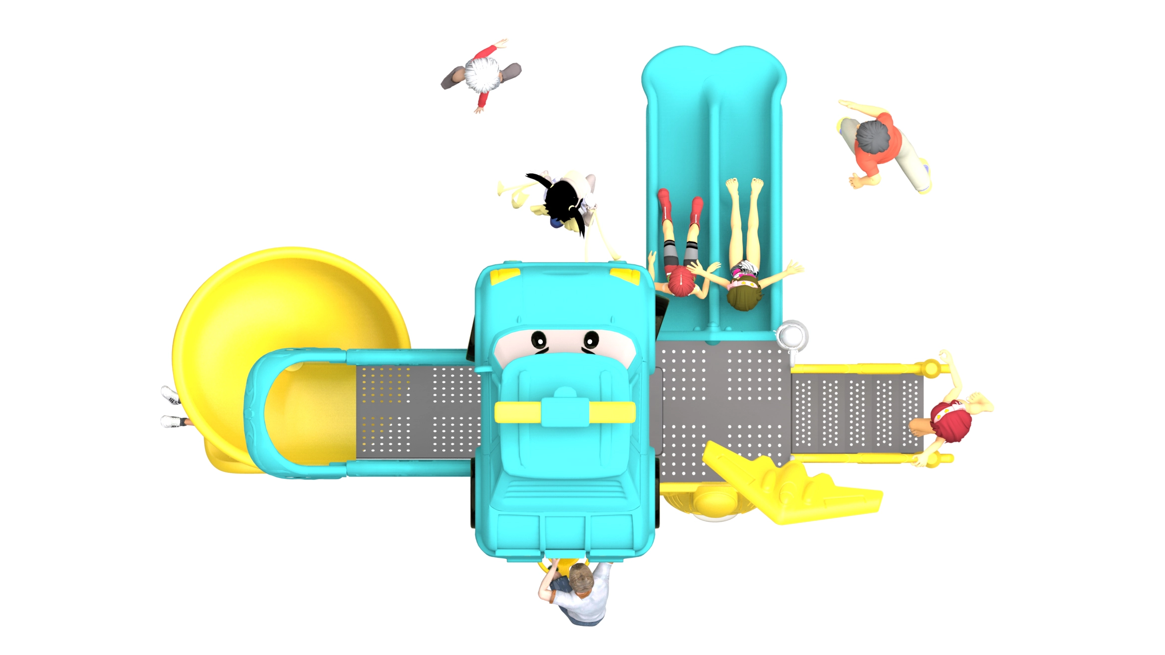 kids preschool playground equipment HT-14012