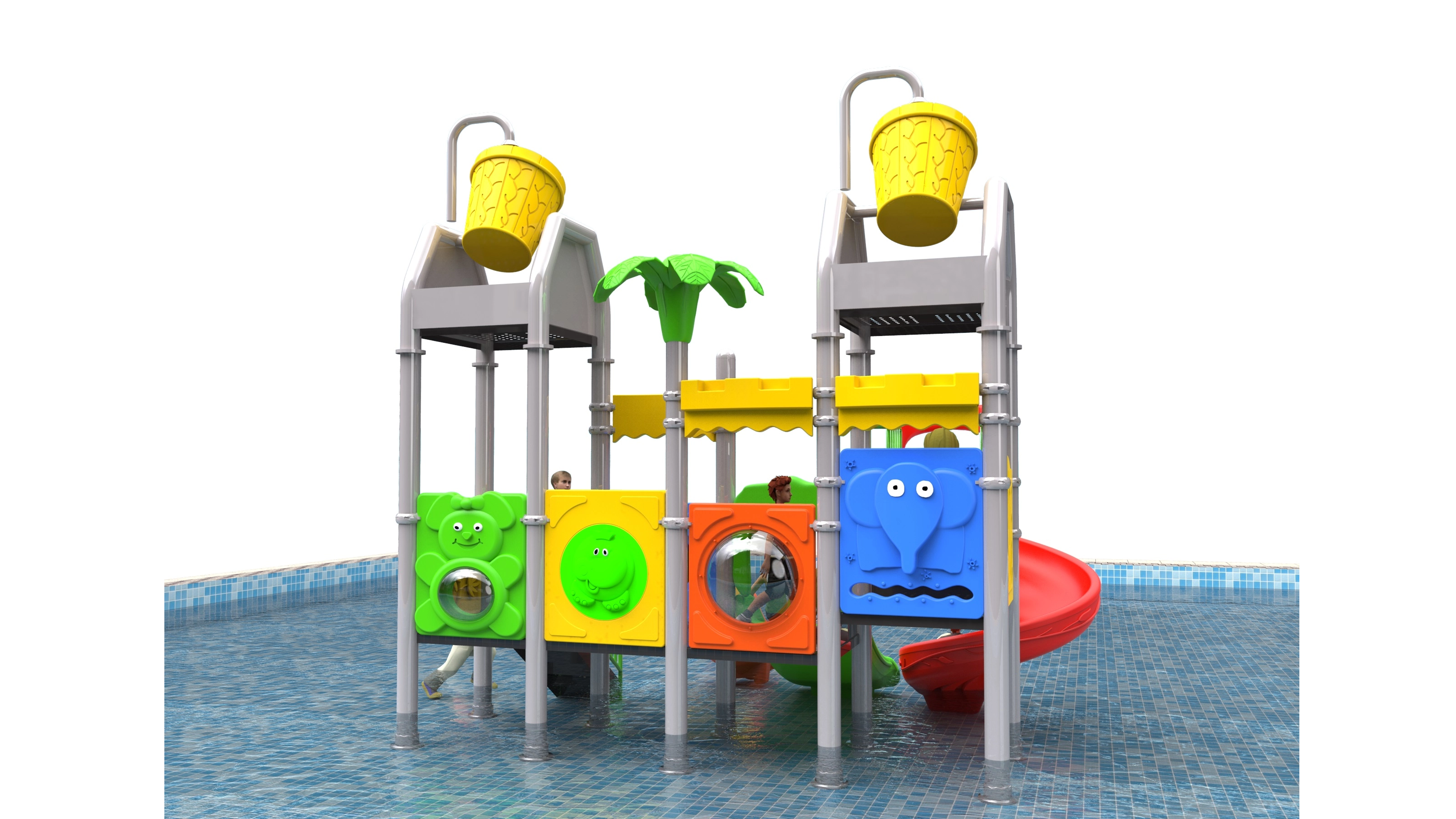 kids water feature playground HT-2314059