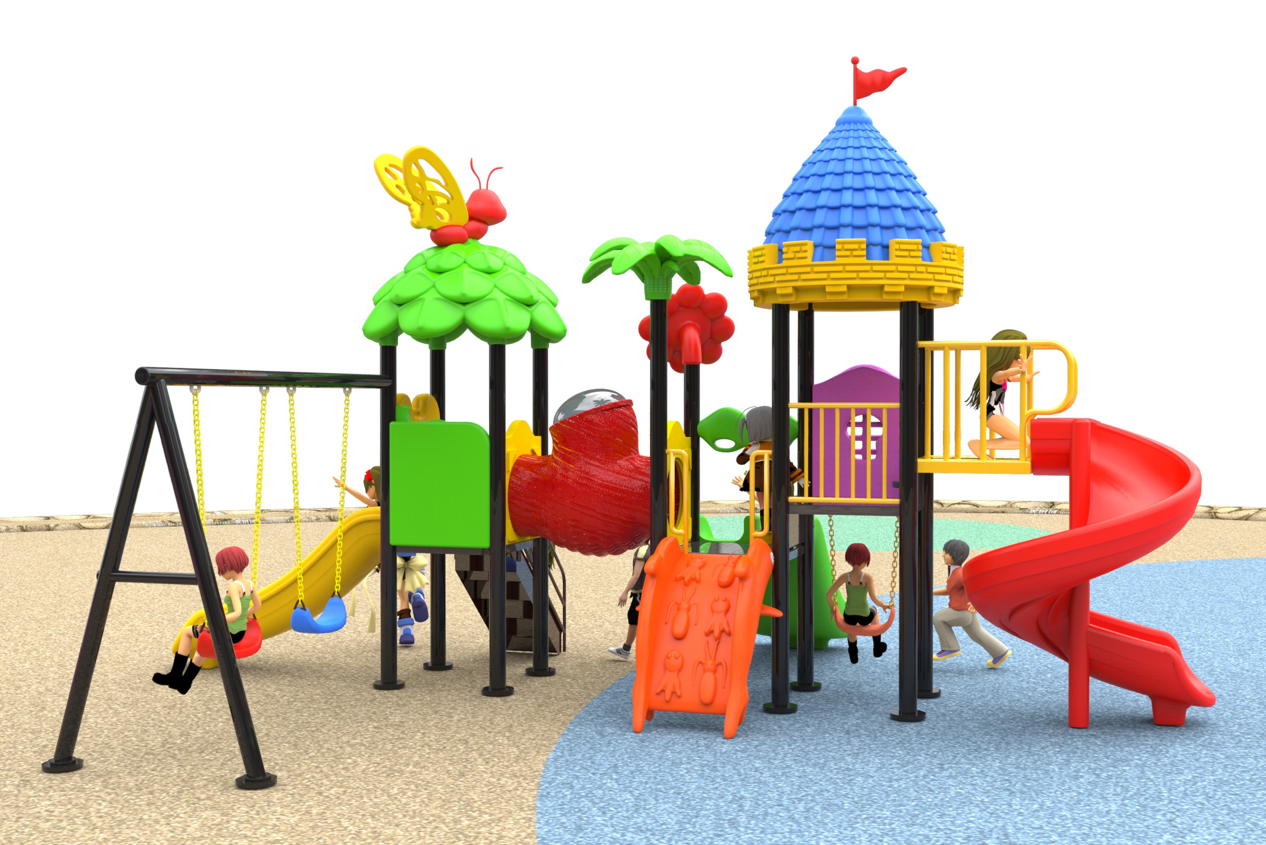 children's playground equipment HT-76111