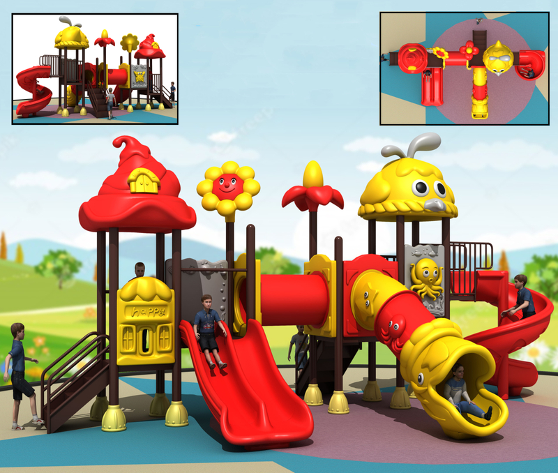 children playground equipment for outdoor and indoor HT-76180