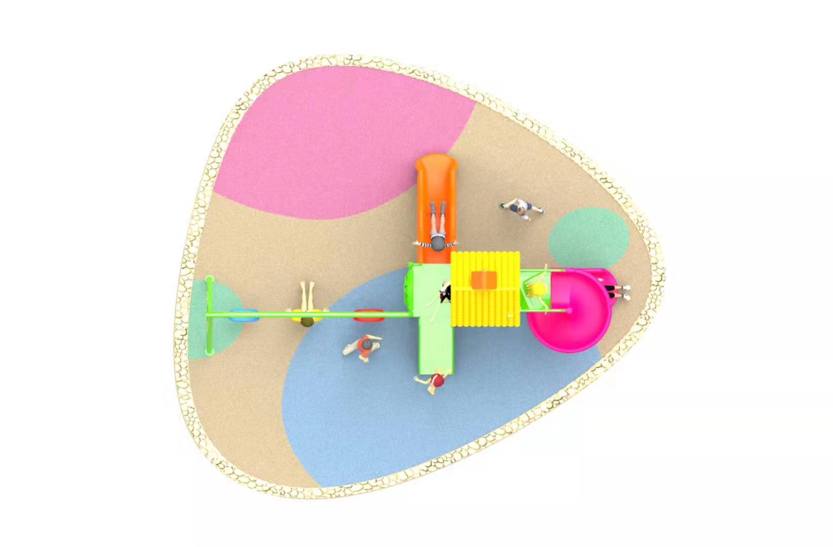 primary school playground equipment HT-55132
