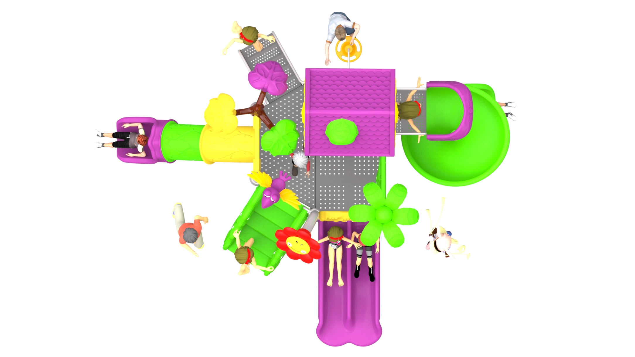 kids outdoor exercise equipment HT-14069