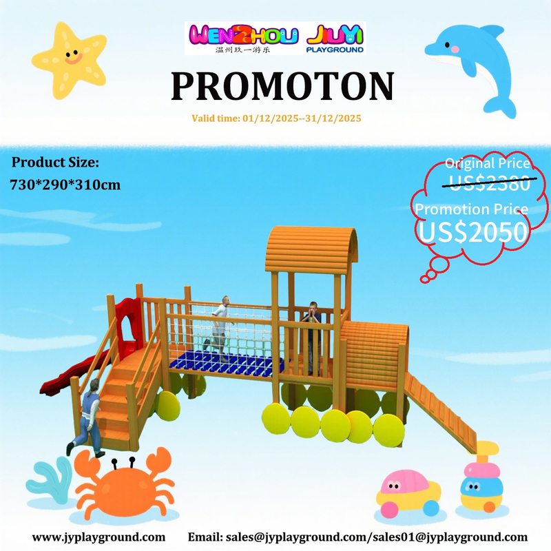 wooden playground equipment for children US$2050 BIG SALES!!!