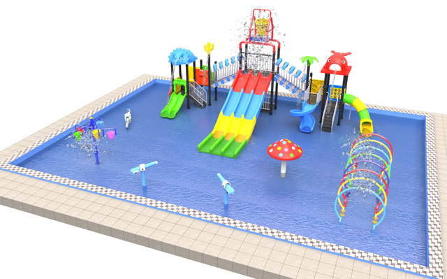 toddler's water playground equipment HT-14206