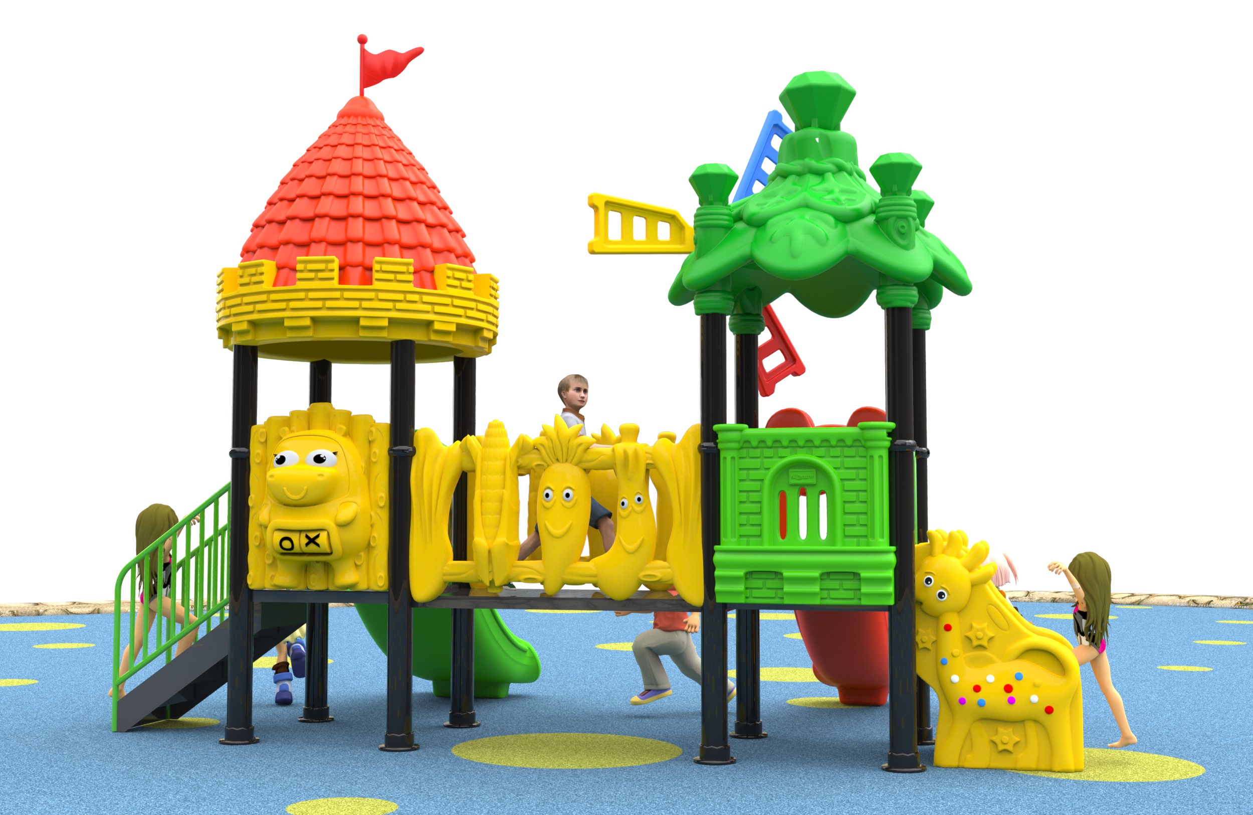 plastic playground equipment HT-89050