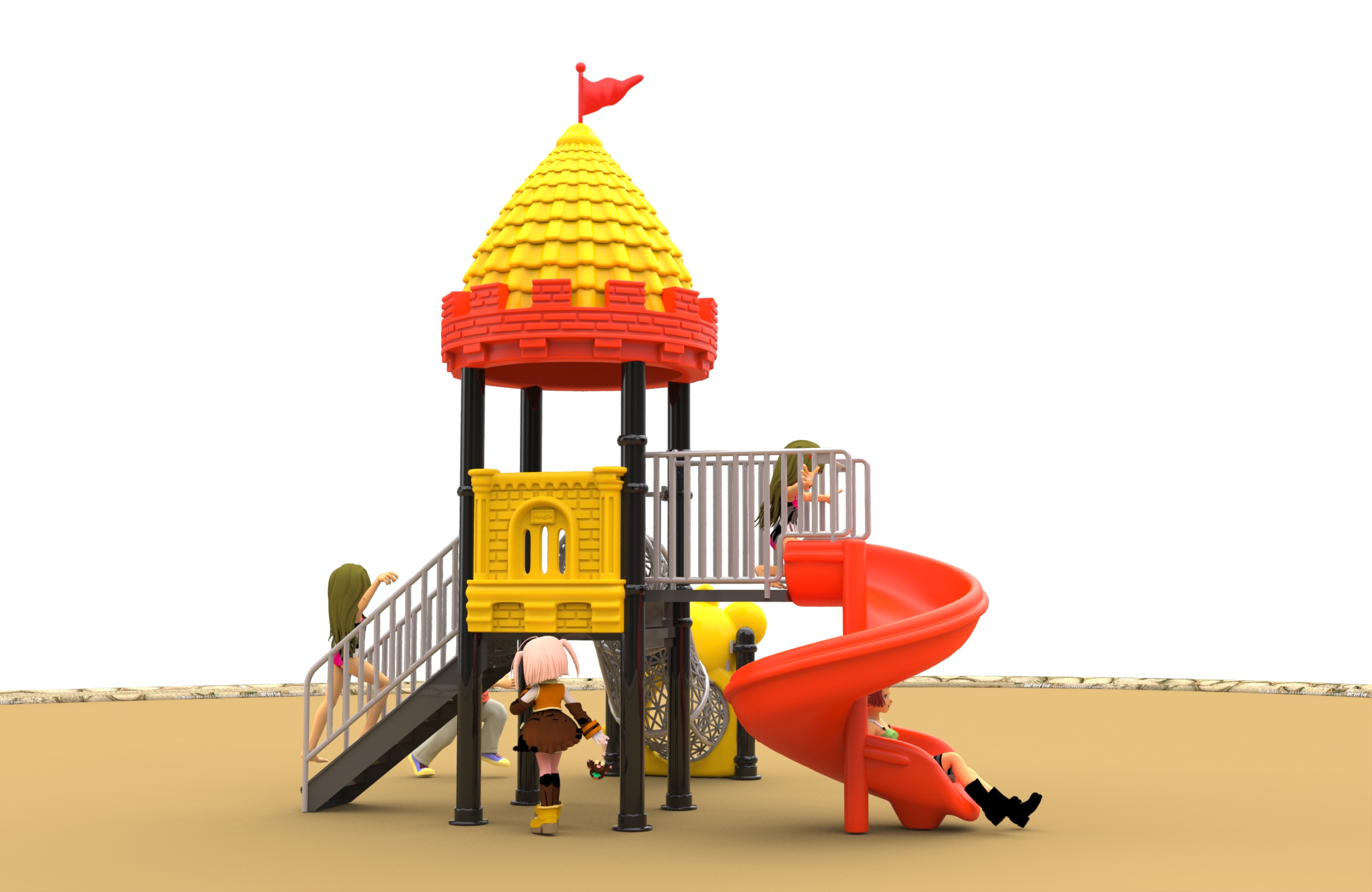 creative playground equipment for toddlers HT-89045