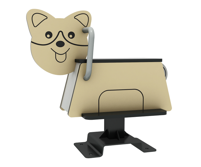 PE Spring Ride On Playground Equipment PE-YM-177