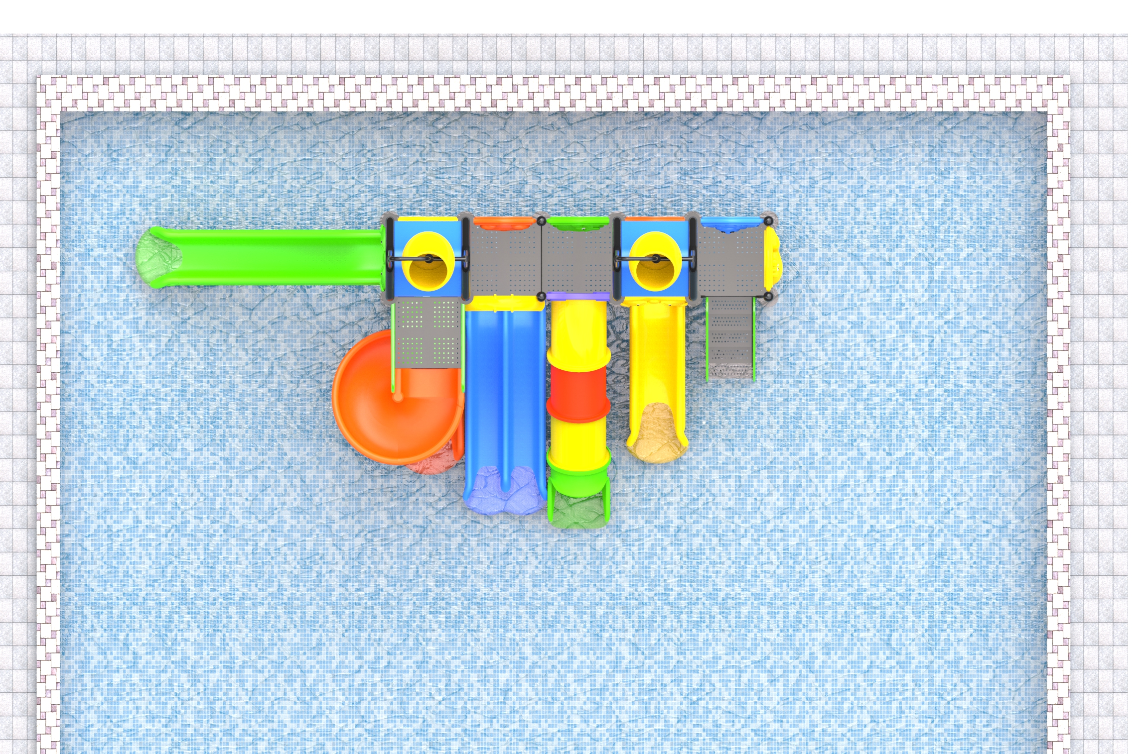 toddler's water playground equipment HT-2376039