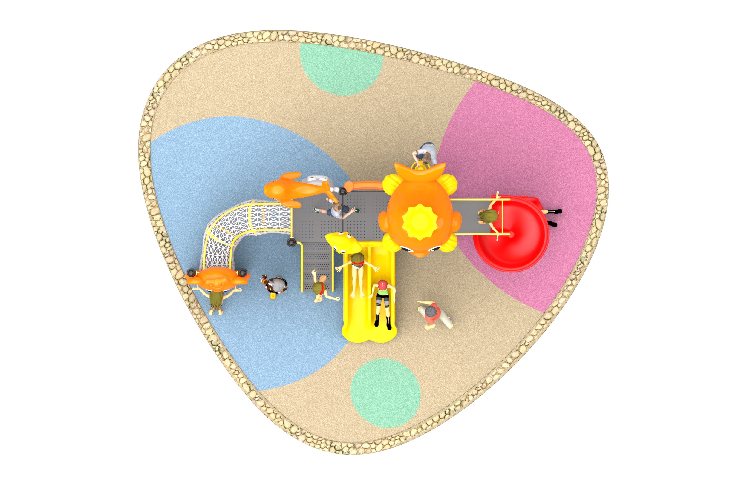 commercial outdoor play equipment HT-89031