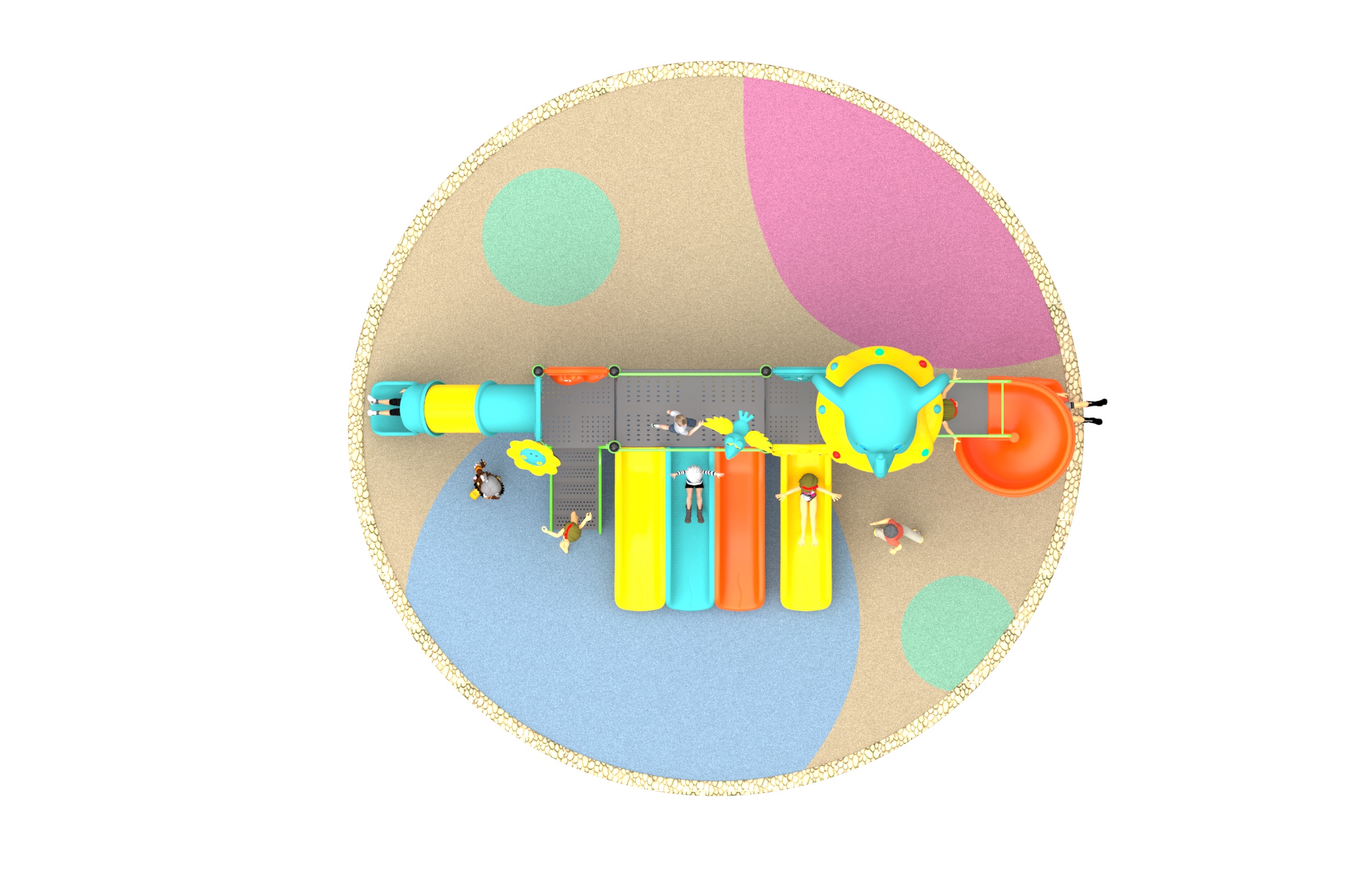 kid outdoor playground equipment HT-2389001