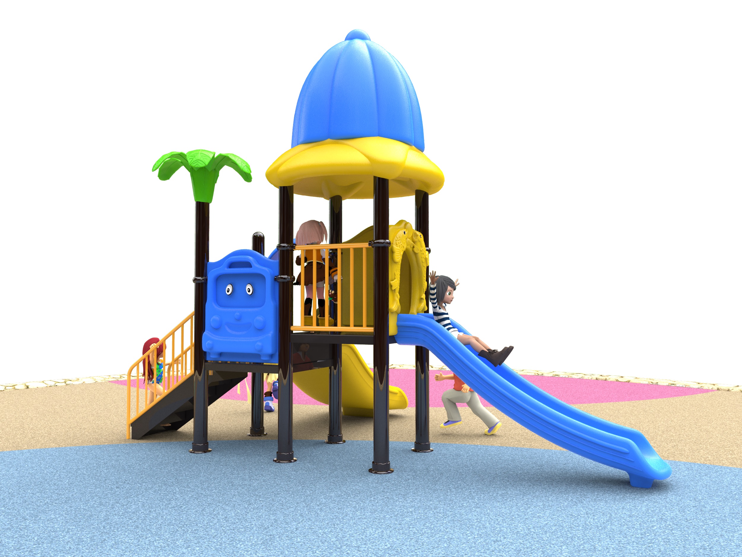 toddlers outdoor play equipment HT-89018