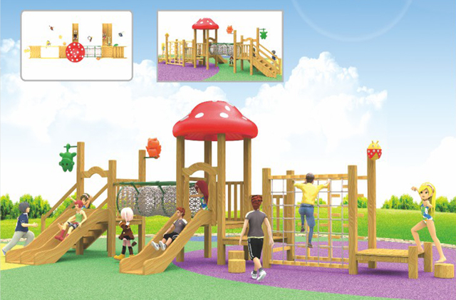 toddlers outdoor play equipment MH-007