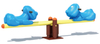 heavy duty seesaw 2 seater SL-QB-030