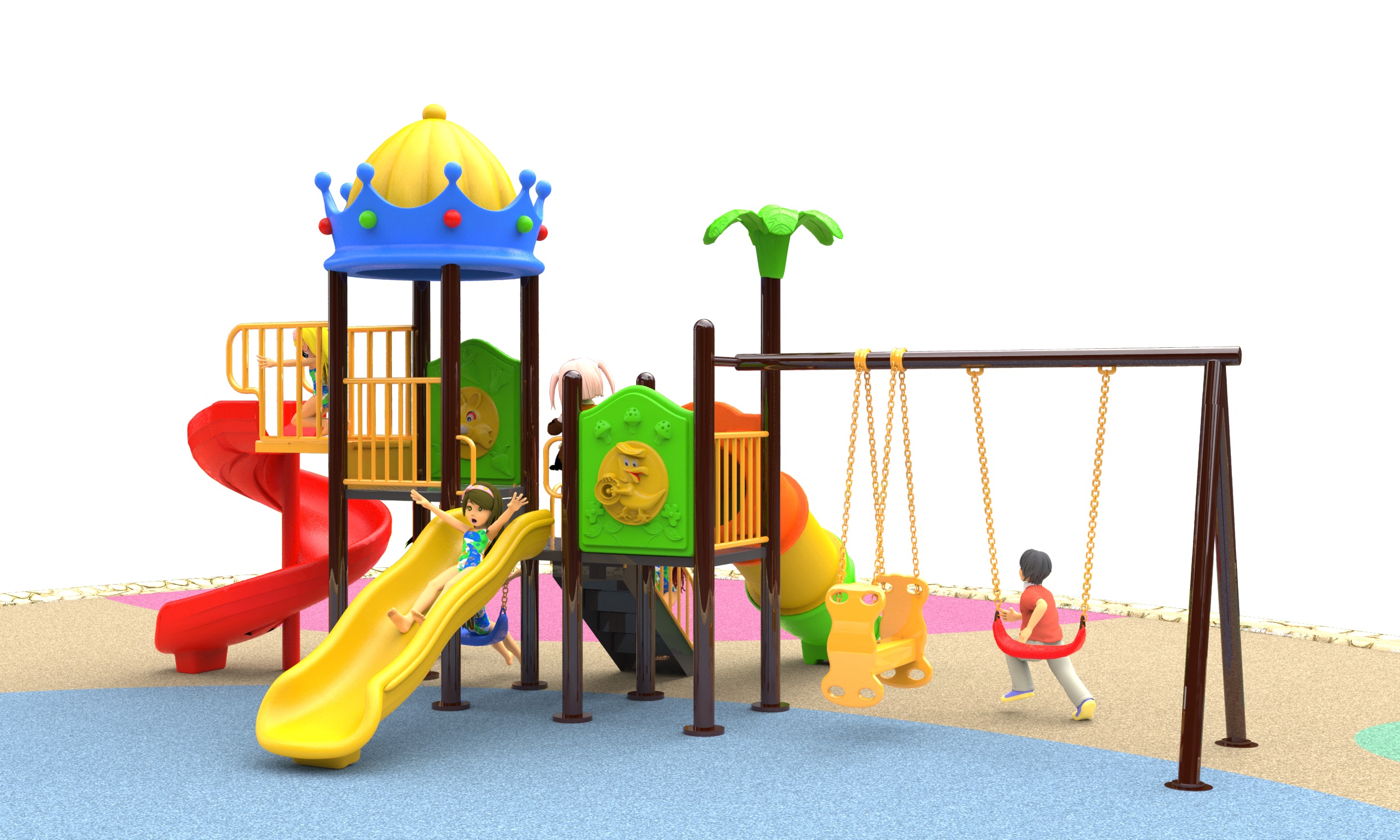 preschool outdoor play equipmentHT-76008