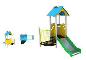 kids outdoor playset outdoor playground equipment custom playground PE-HT-014