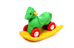2-in-1 plastic rider car & rocking horse SLWJ-202
