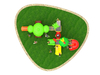 nursery outdoor play equipment HT-76103