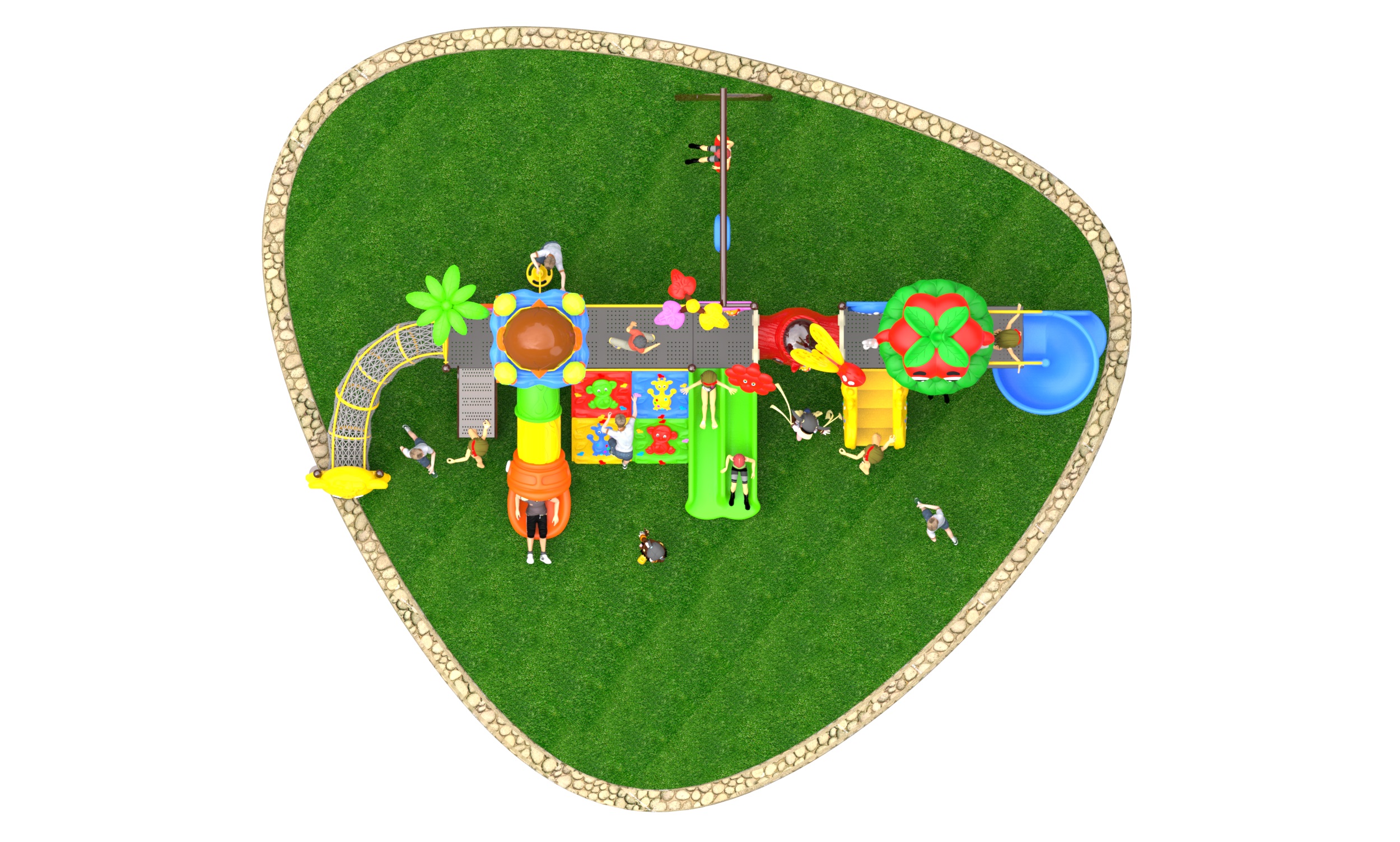 playground kids outdoor HT-76105
