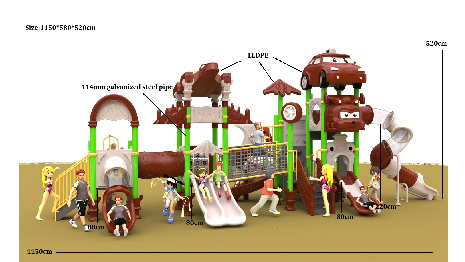 playground equipment from CHINA HT-14005