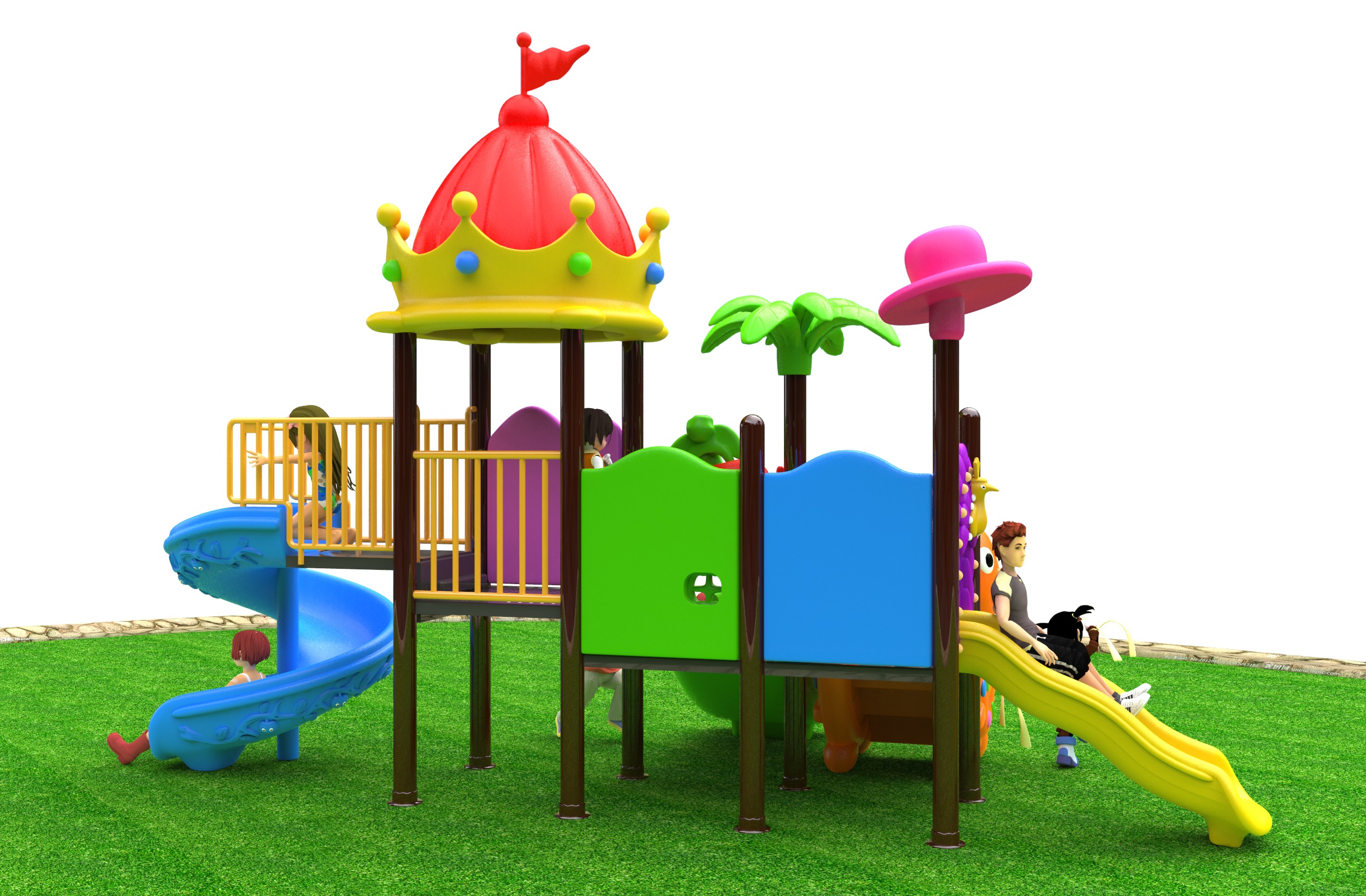 outdoor playground set HT-76130