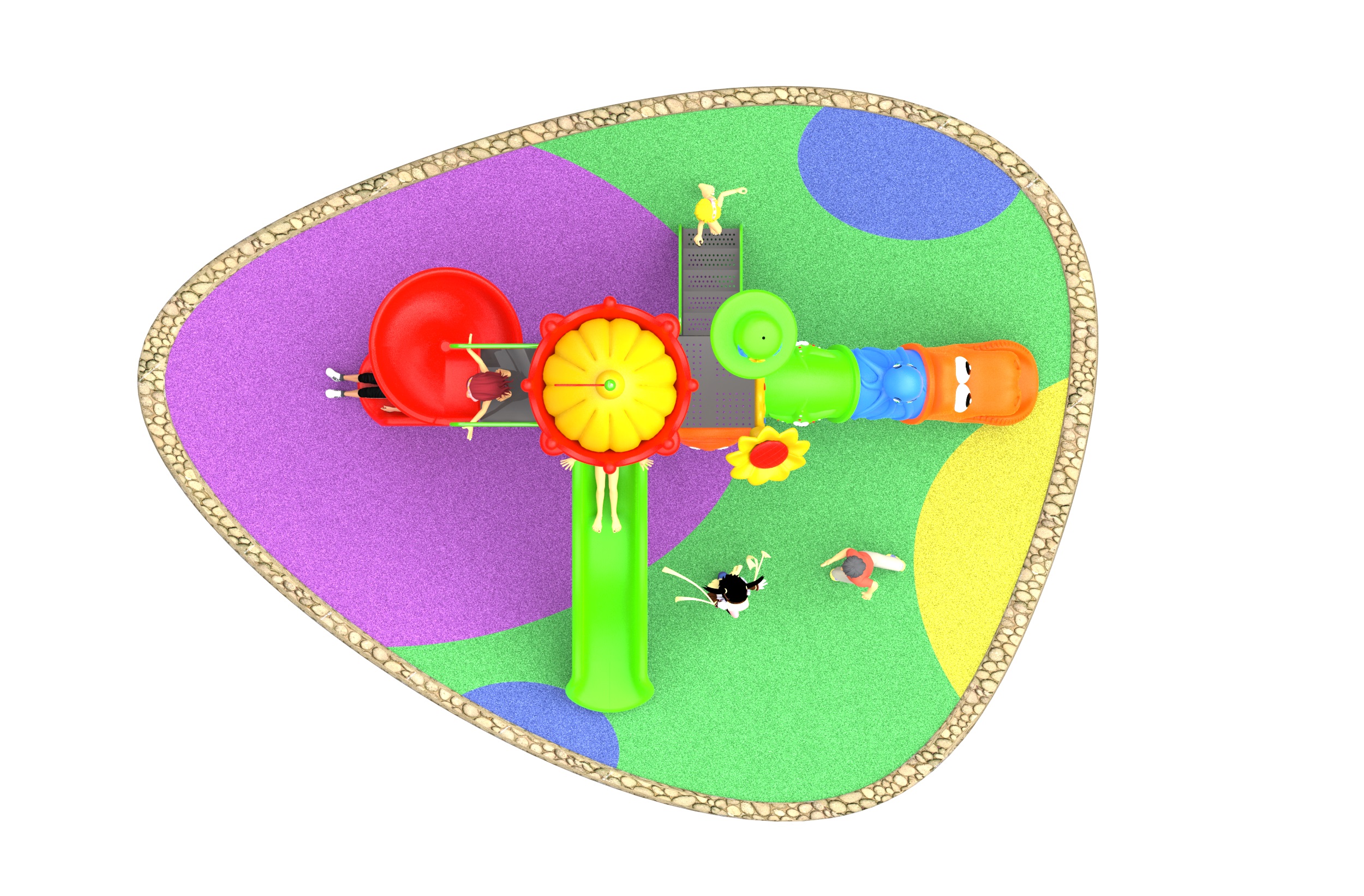 outdoor children's play area HT-76140