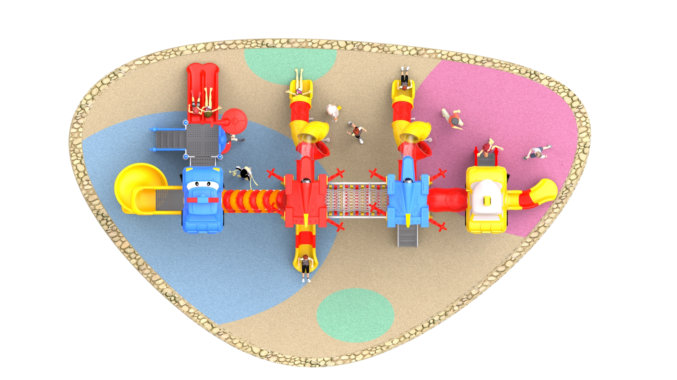 Commercial Playground Equipment HT-14031