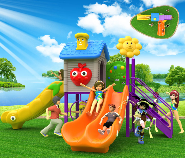 kid outdoor playground HT-55127