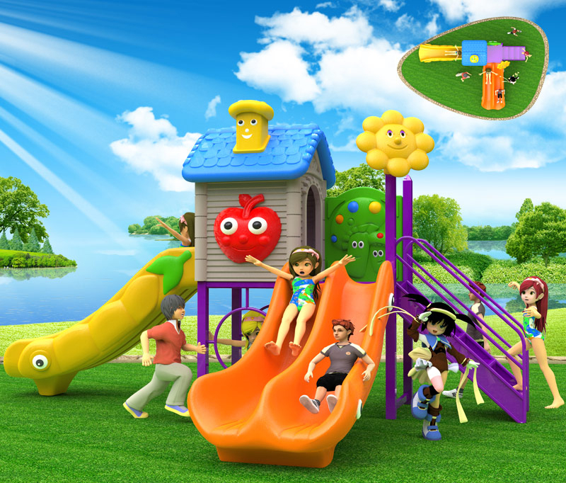 kid outdoor playground HT-55127