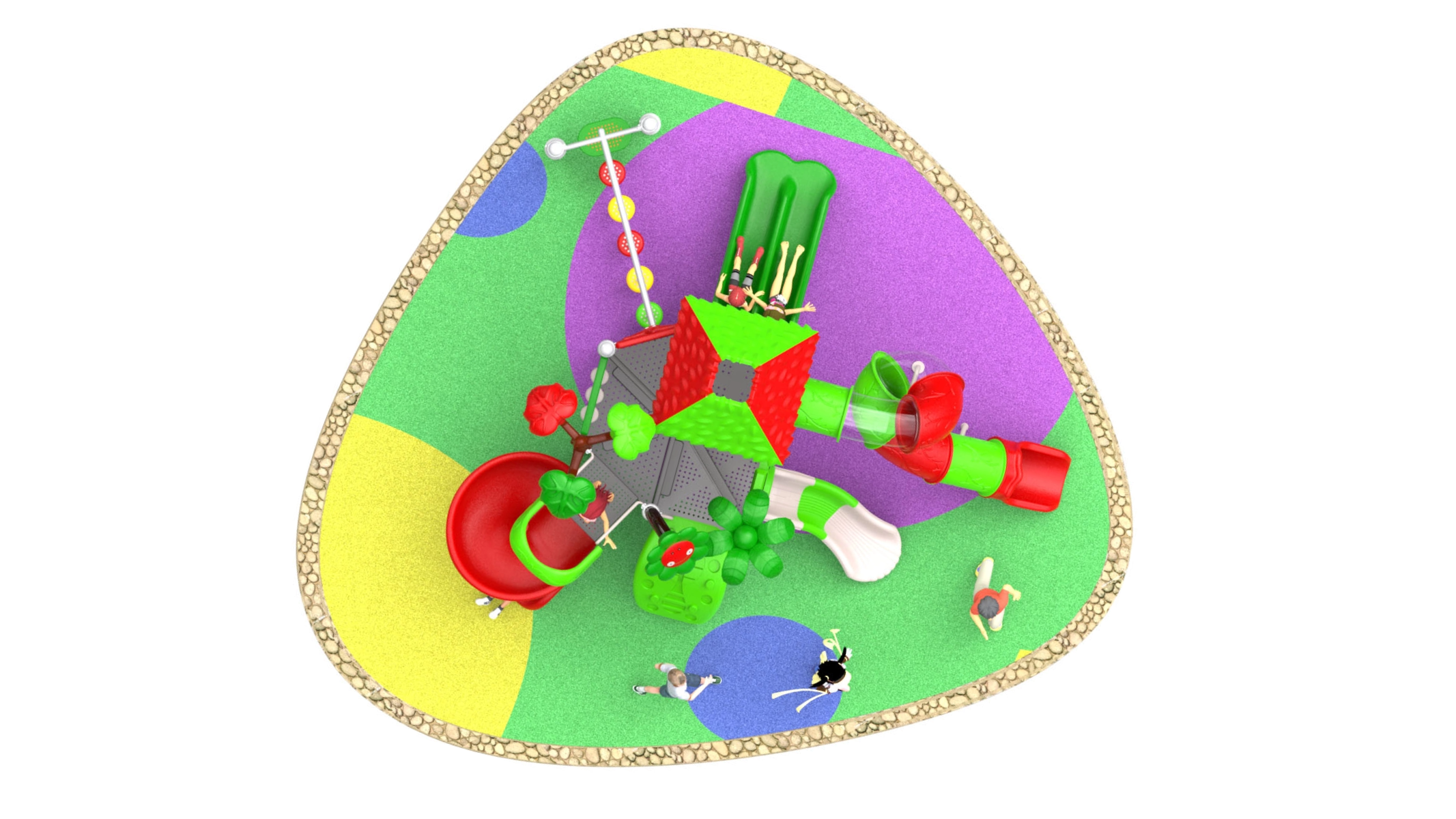 outdoor children's play area HT-14080