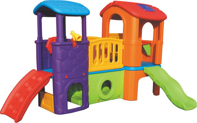 kids playhouse with slide SLWJ-001