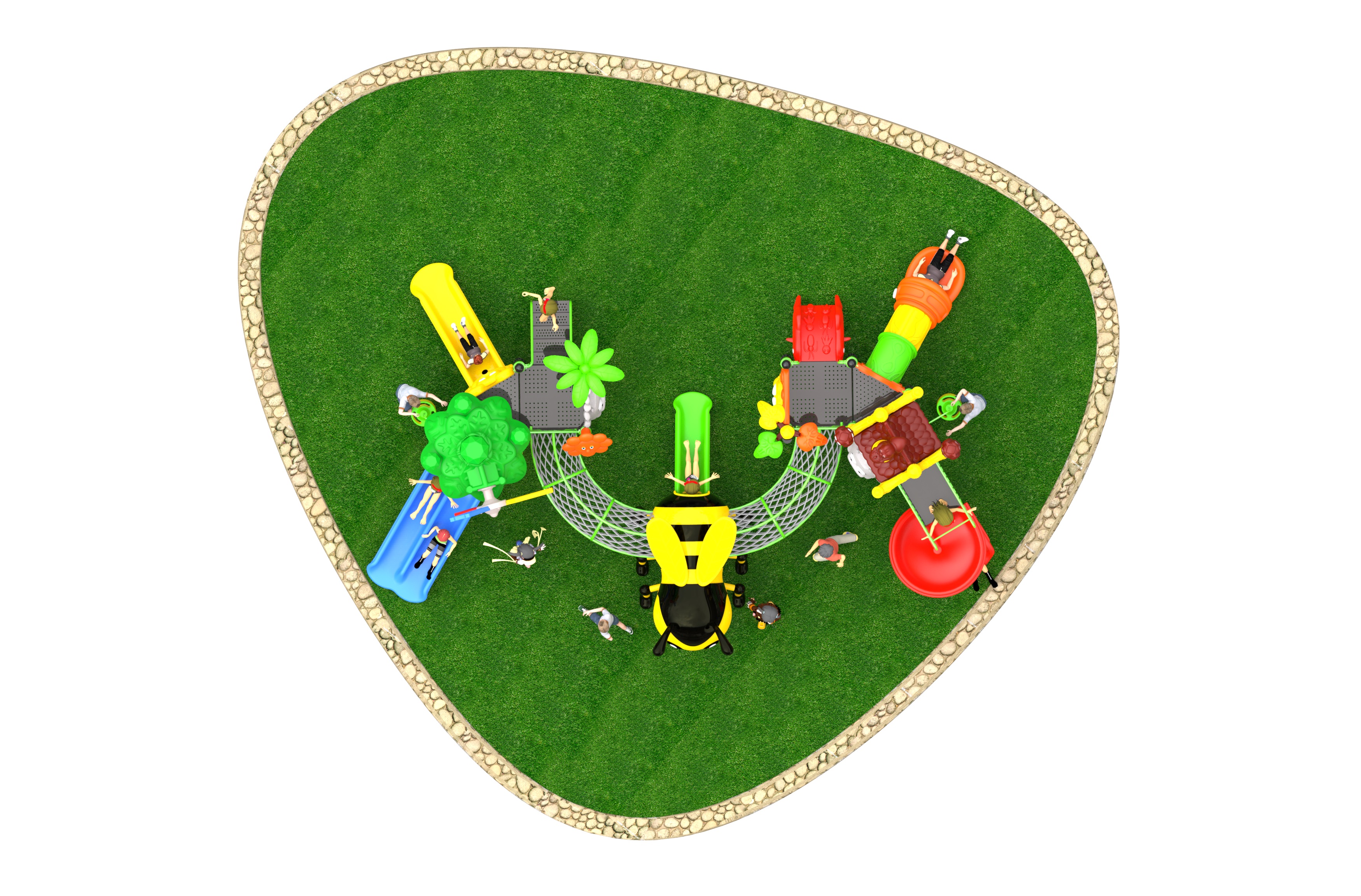 Top Inclusive Playground Equipment HT-89052